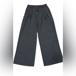 Gray Wide-Leg Trousers women’s size L NWT